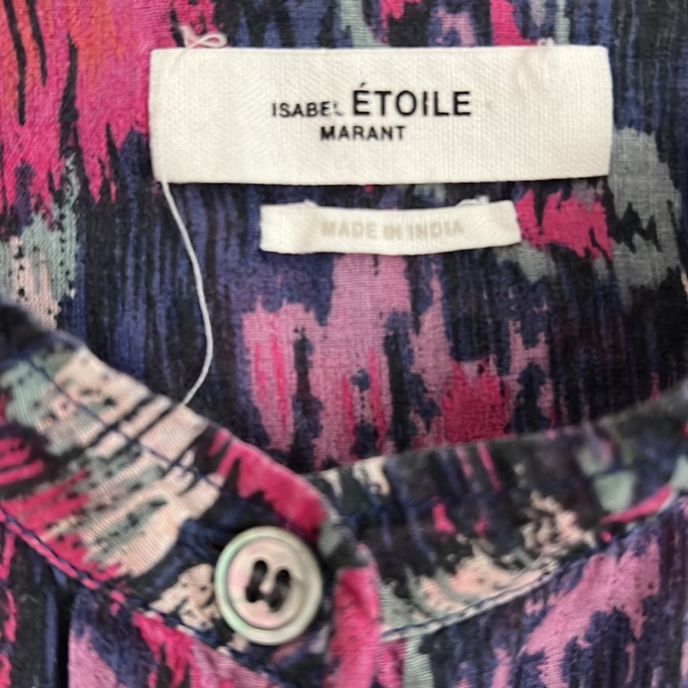 Isabel Marant Mexika Top, size 38FR/ 6US - Picture 8 of 8